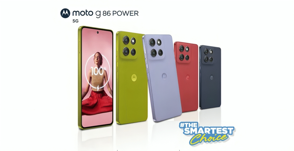 Spesifikasi dan Harga Motorola Moto G86 Power 5G